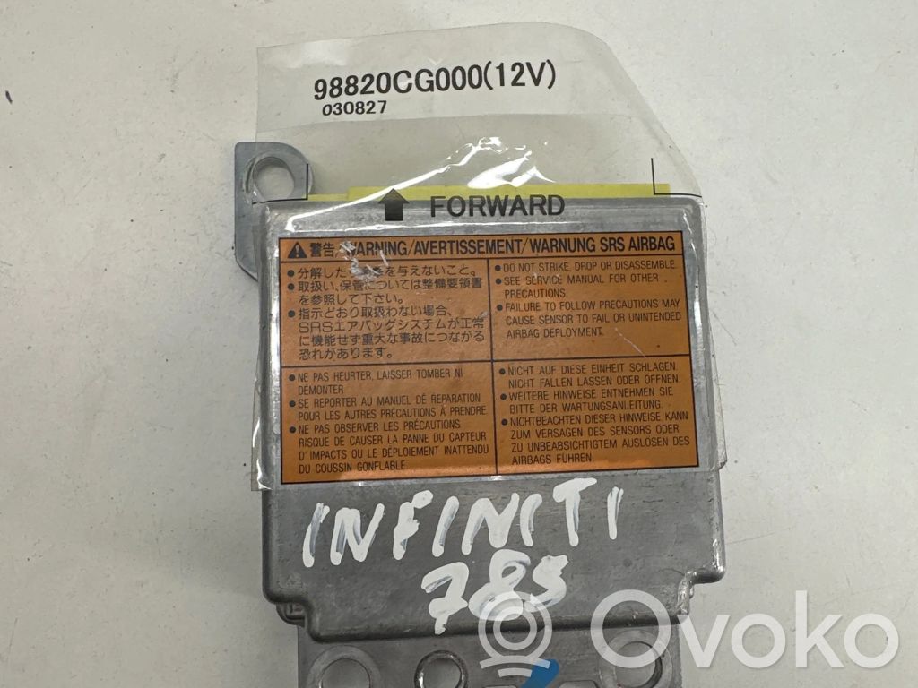 Airbag control unit/module   98820CG000,030827