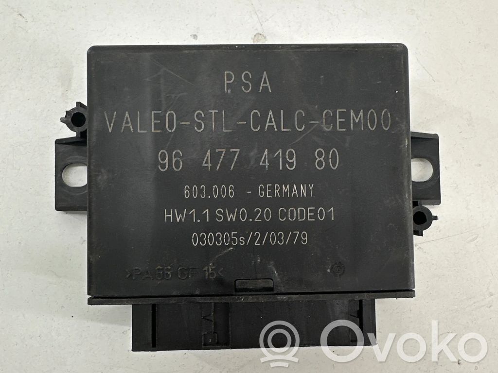 Parking PDC control unit/module   9647741980,603006