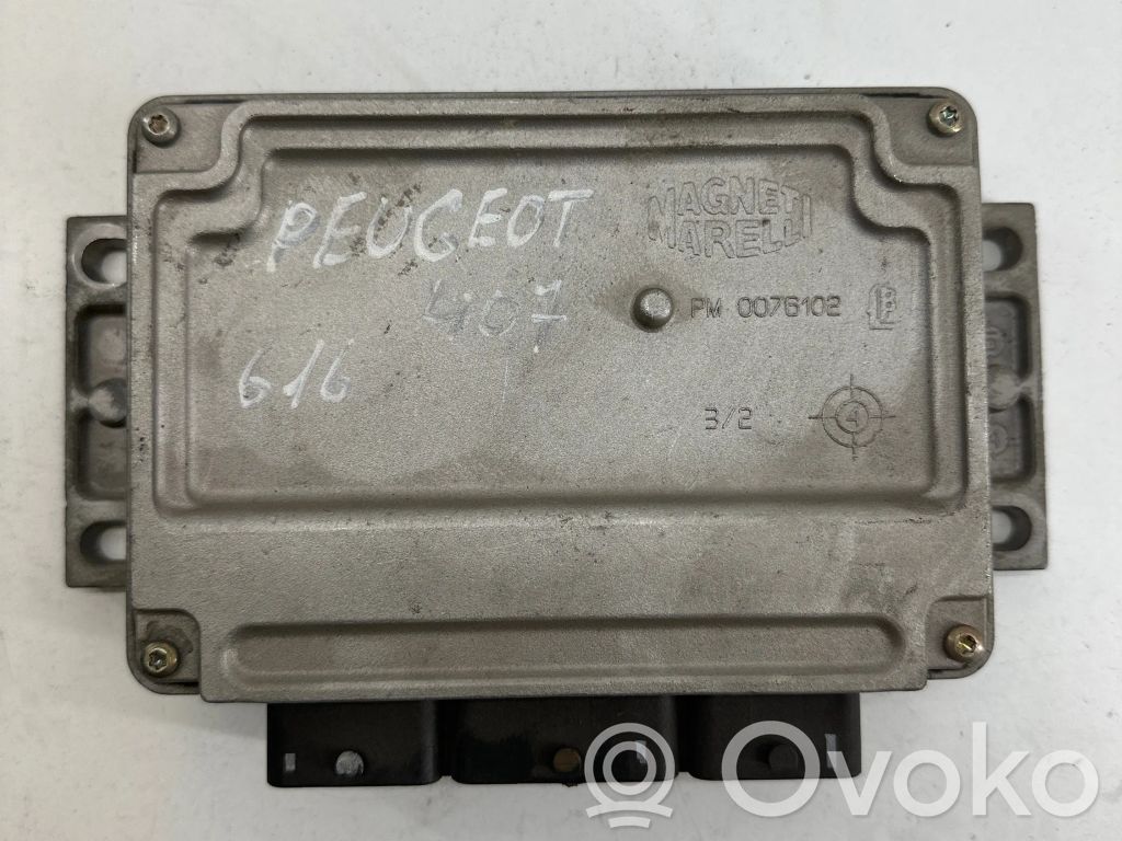 Peugeot 407 Engine control unit/module 