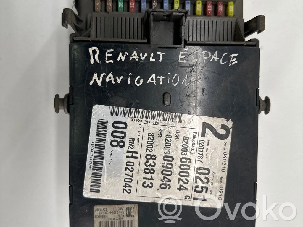Renault Espace -  Grand espace IV Fuse module 