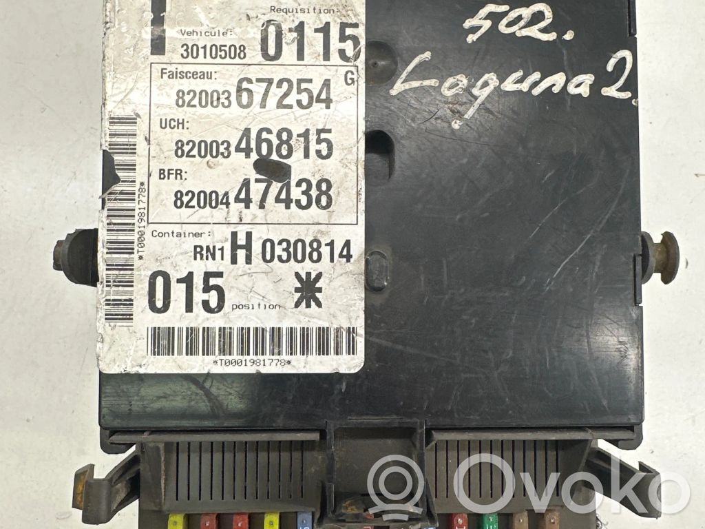Citroen C8 Módulo de fusible 