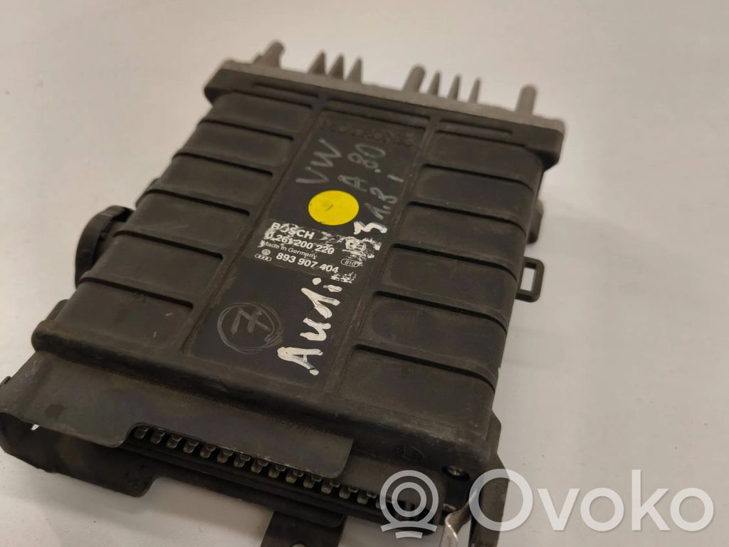 Audi 80 90 B3 Variklio valdymo blokas 