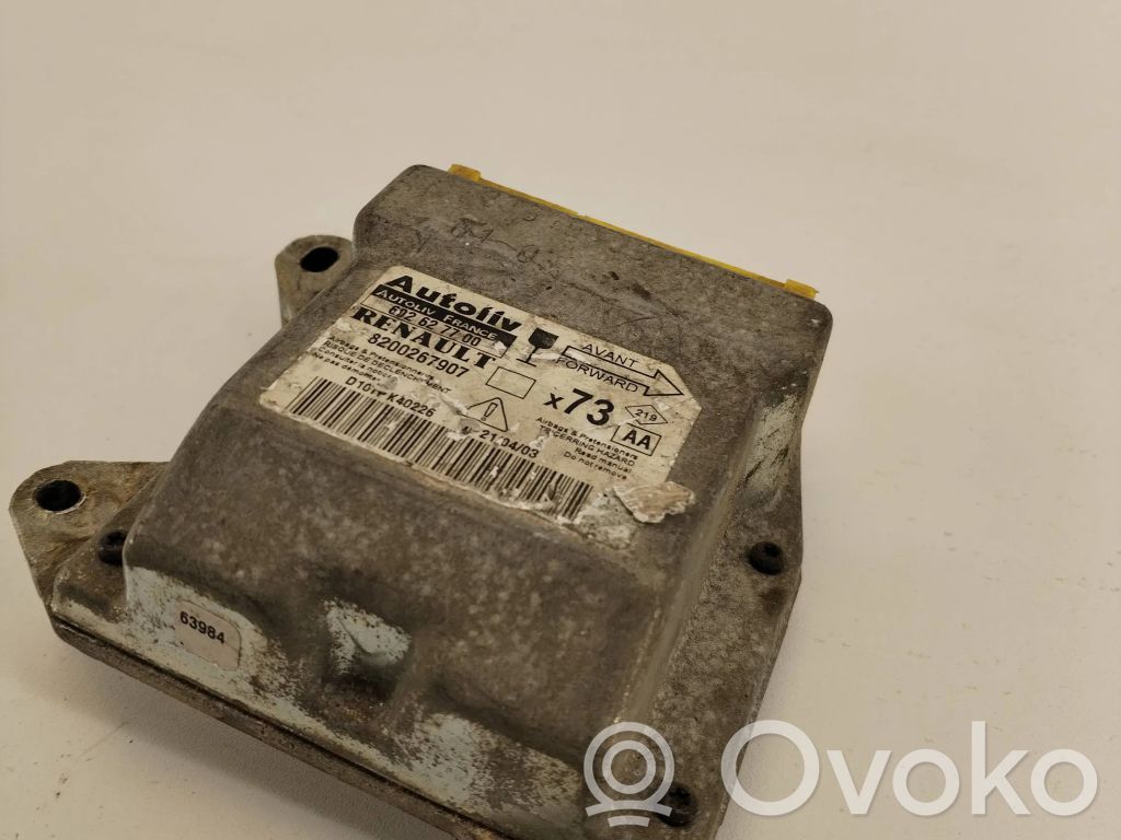 Renault Vel Satis Airbag control unit/module 