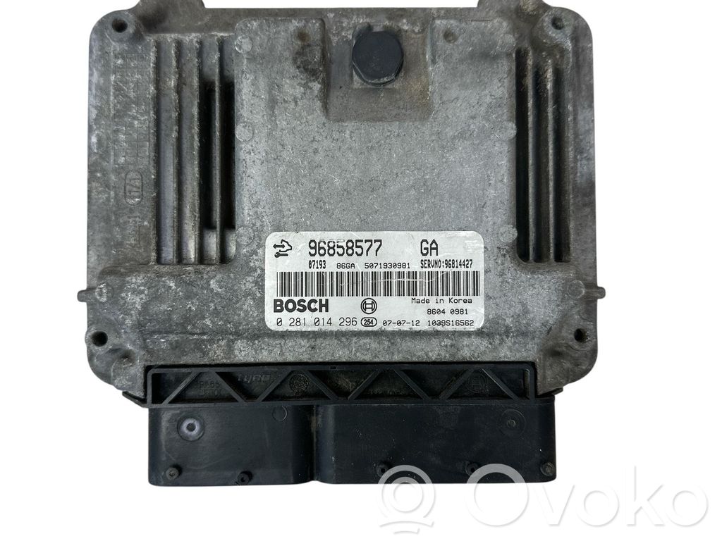 Engine control unit/module   96858577,5071930981,0281014296
