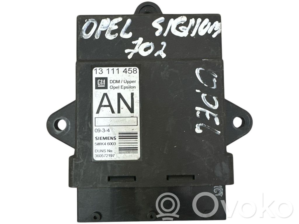 Unité de commande module de porte   13111458,360572197,5WK46003