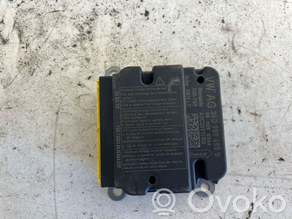 Skoda Rapid (NH) Airbag control unit/module 