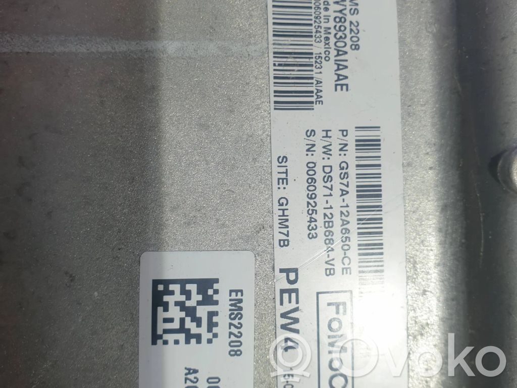 Ford Fusion II Engine control unit/module 