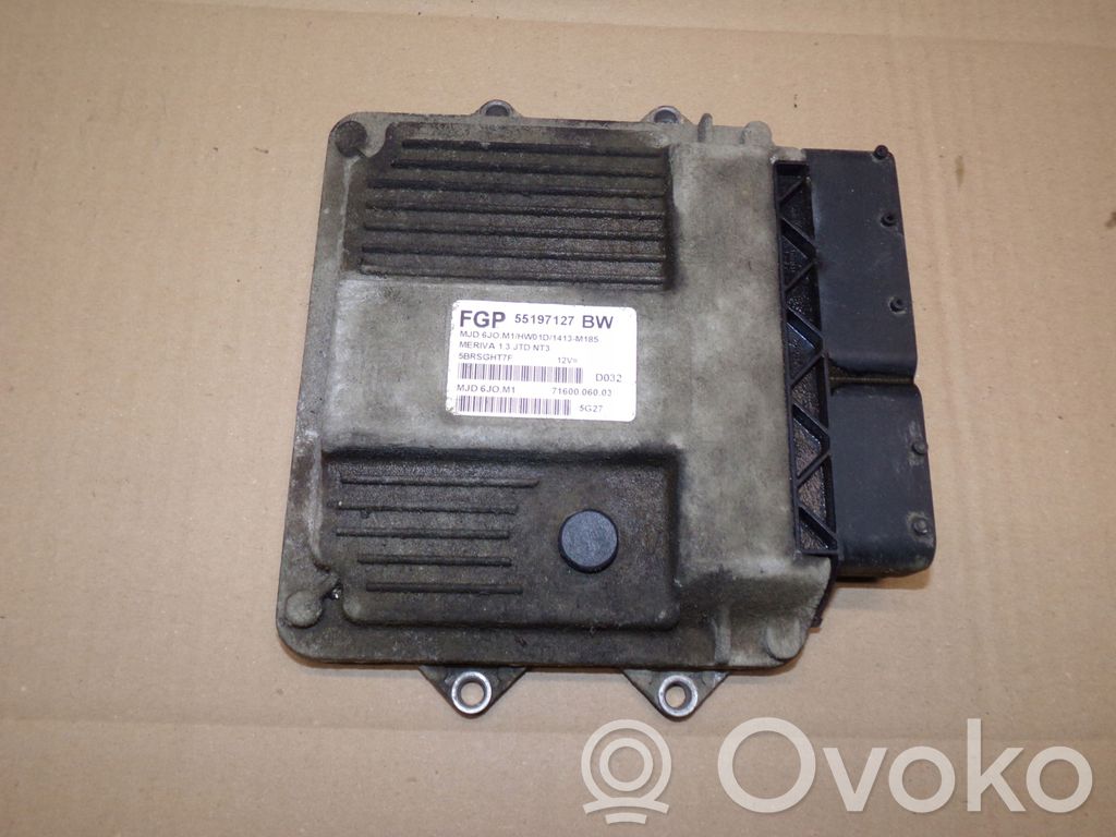 Opel Meriva A Engine control unit/module 