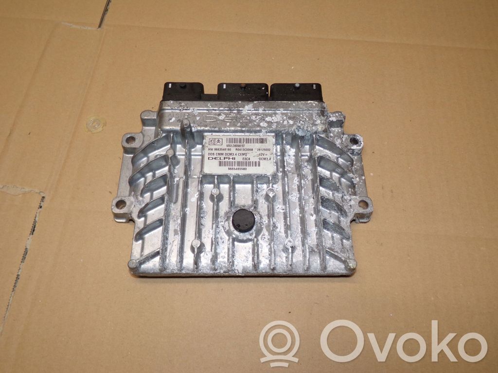 Engine control unit/module   9663548180