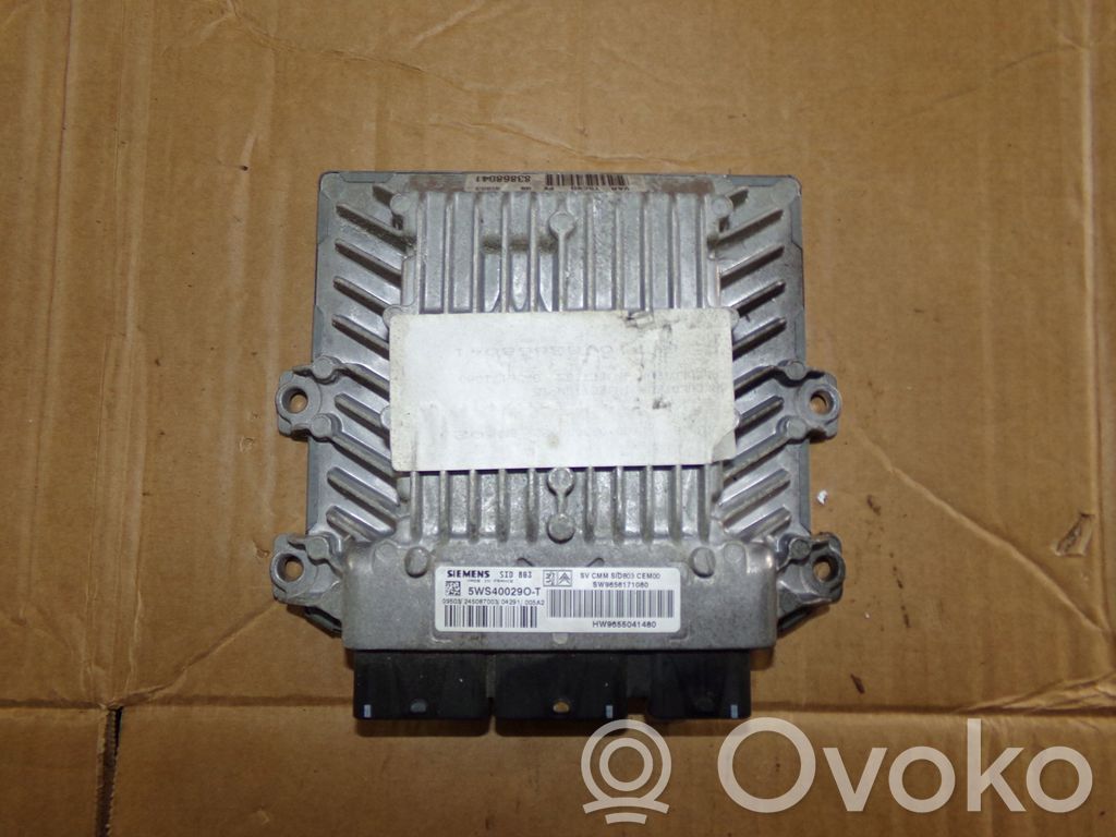 Peugeot 307 Sterownik / Moduł ECU 