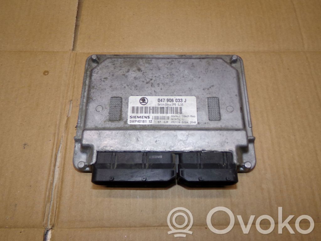 Skoda Fabia Mk1 (6Y) Engine control unit/module 