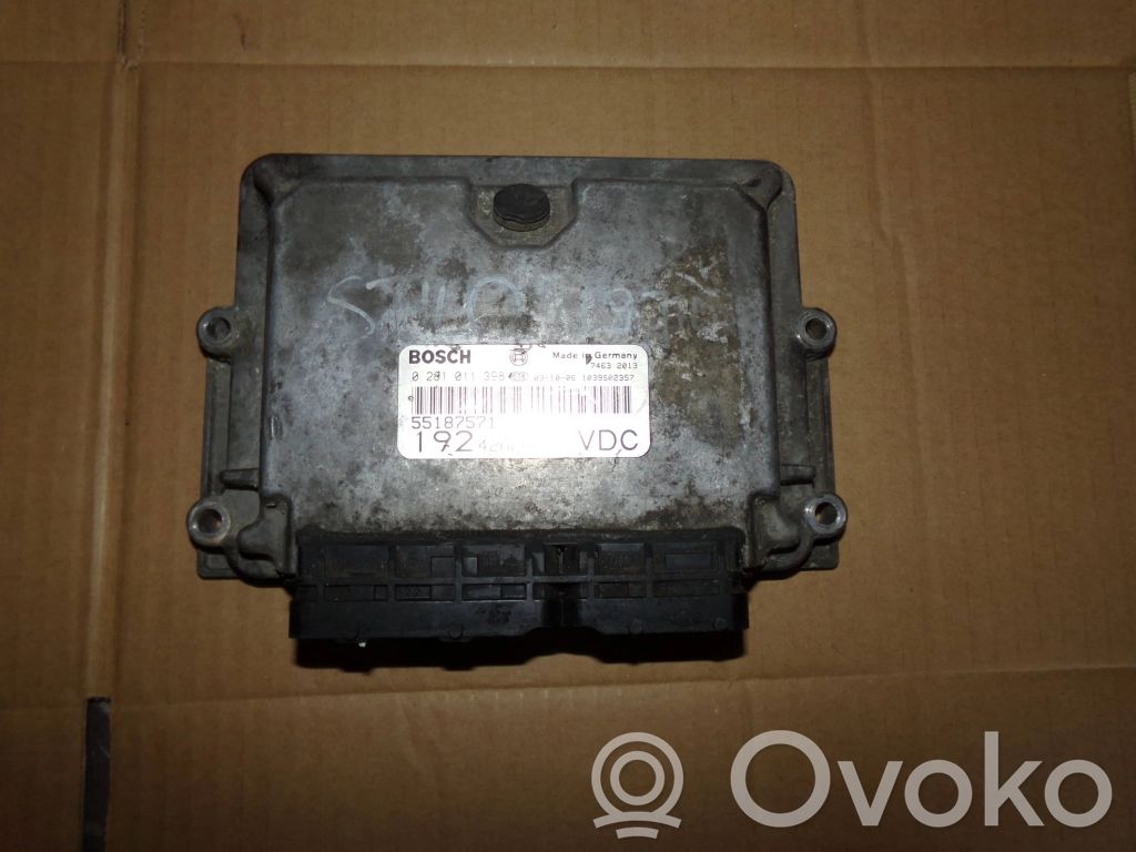 Fiat Stilo Engine control unit/module 