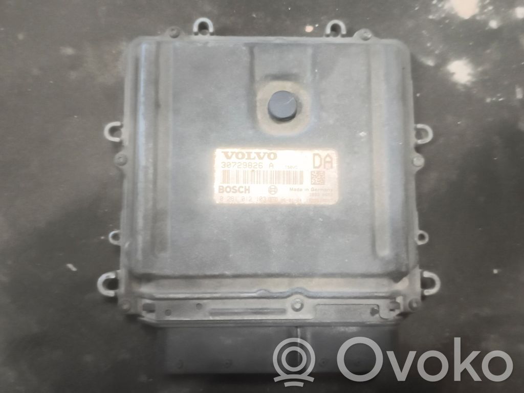 Unidad de control/módulo del motor   0281012103,30729826A