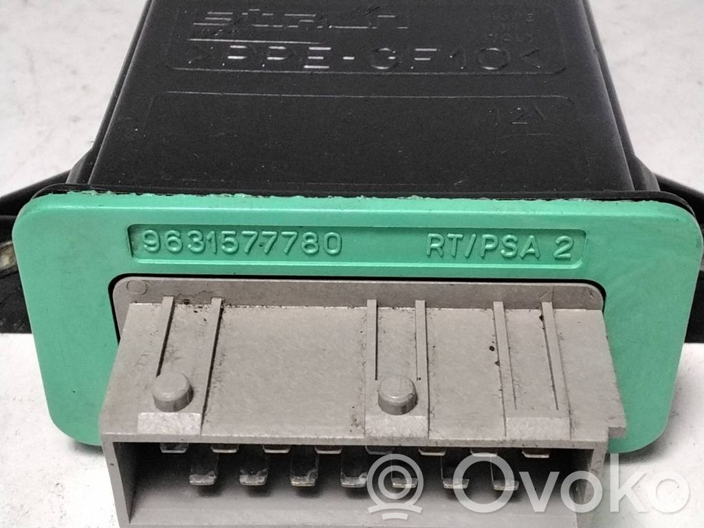 Peugeot 206 Coolant fan relay 