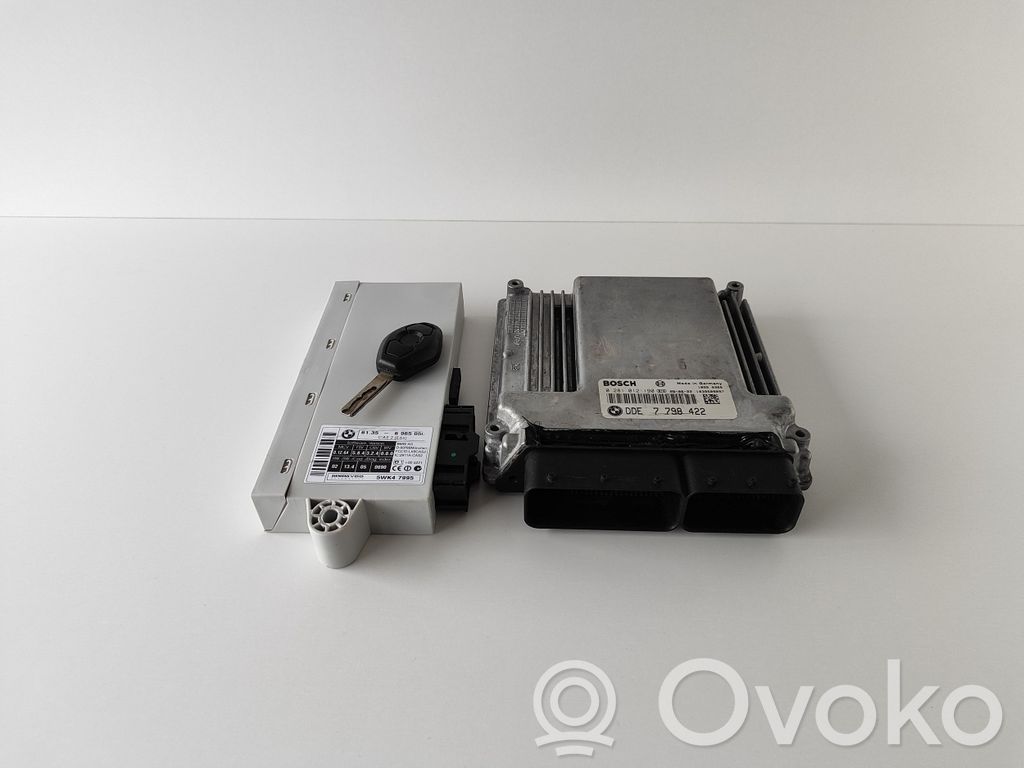 Engine ECU kit and lock set   DDE7798422,7798422,0281012190