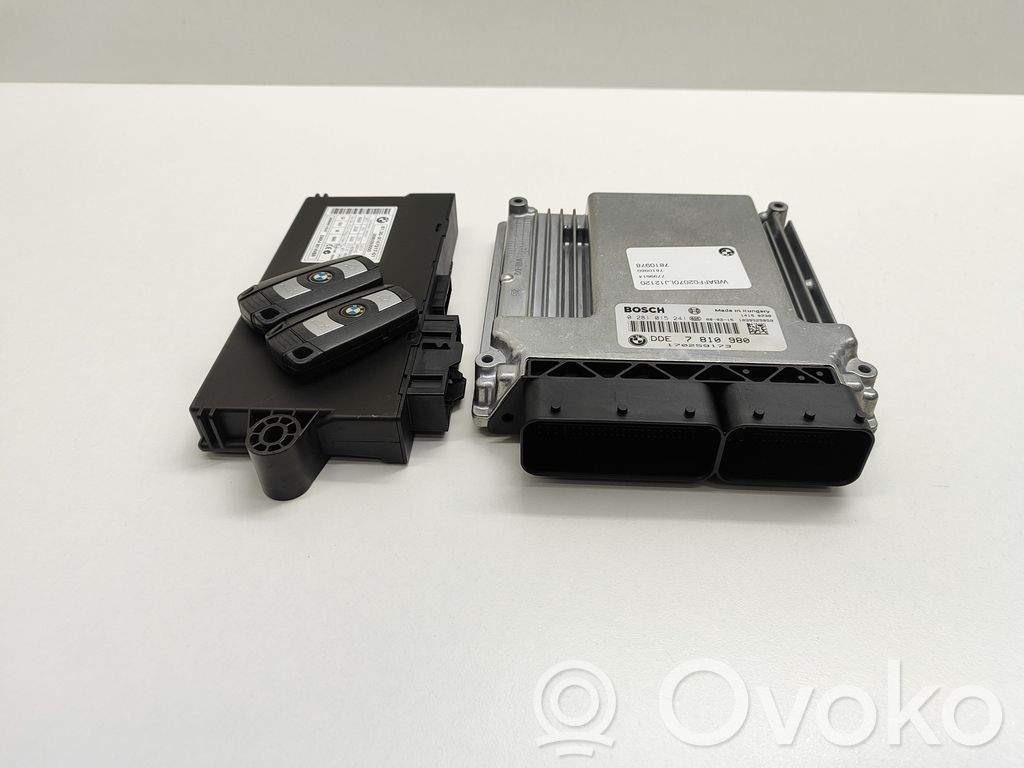 BMW 5 E60 E61 Engine ECU kit and lock set 