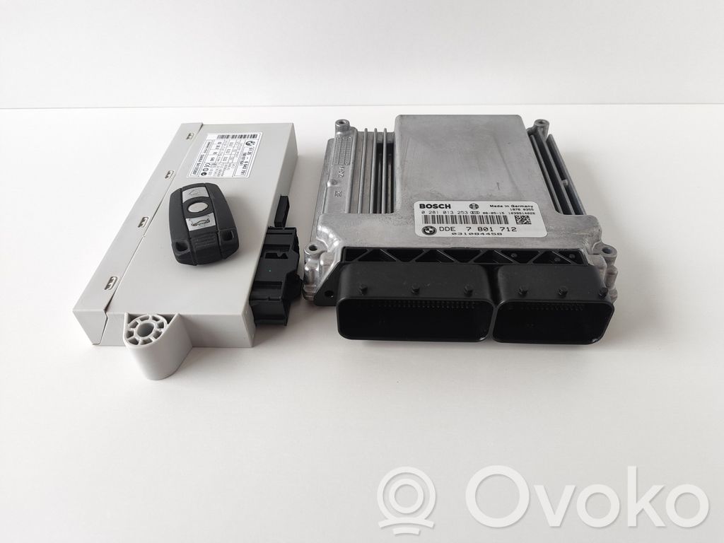 BMW 5 E60 E61 Engine ECU kit and lock set 