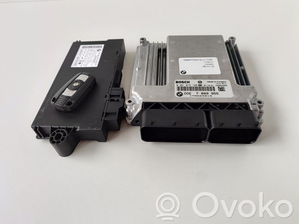 BMW 5 E60 E61 Engine ECU kit and lock set 