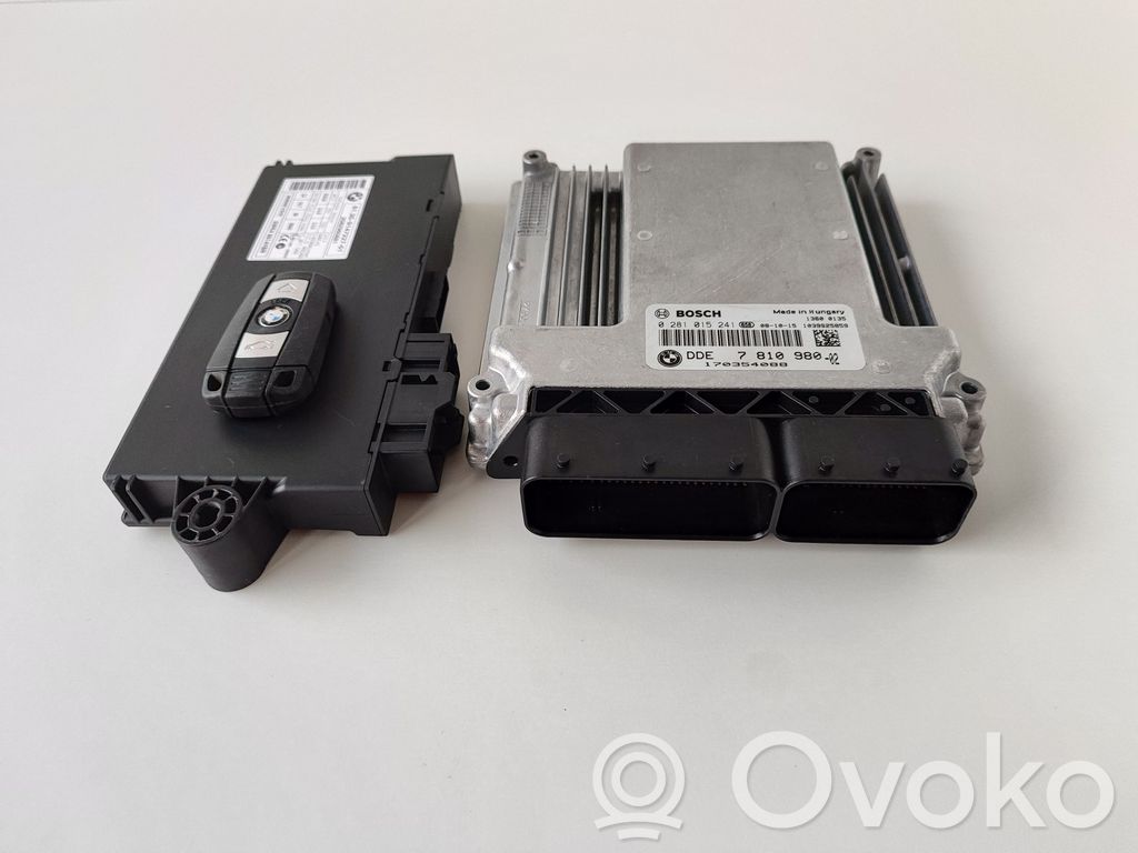BMW 5 E60 E61 Engine ECU kit and lock set 