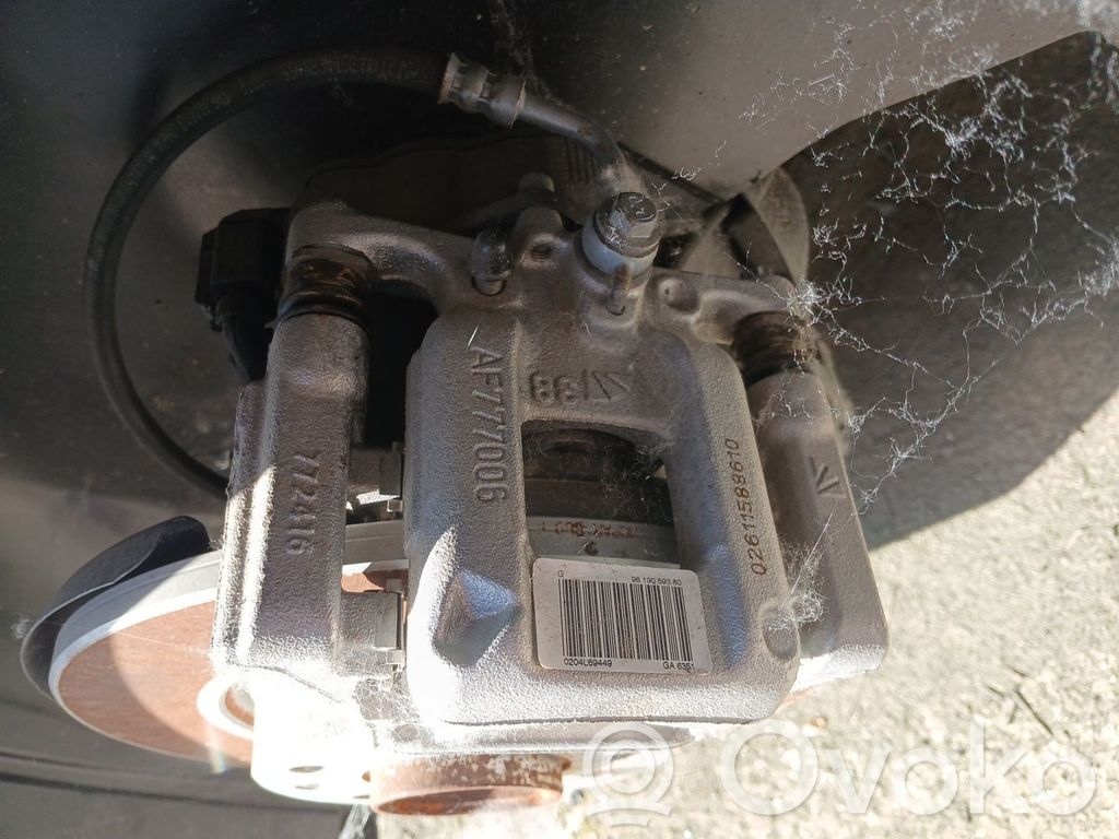 Bremssattel hinten