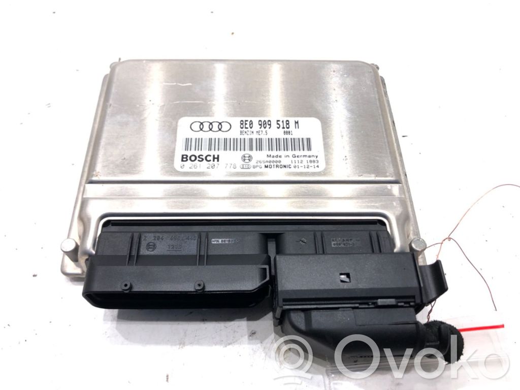 Audi A4 S4 B6 8E 8H Engine control unit/module ECU 