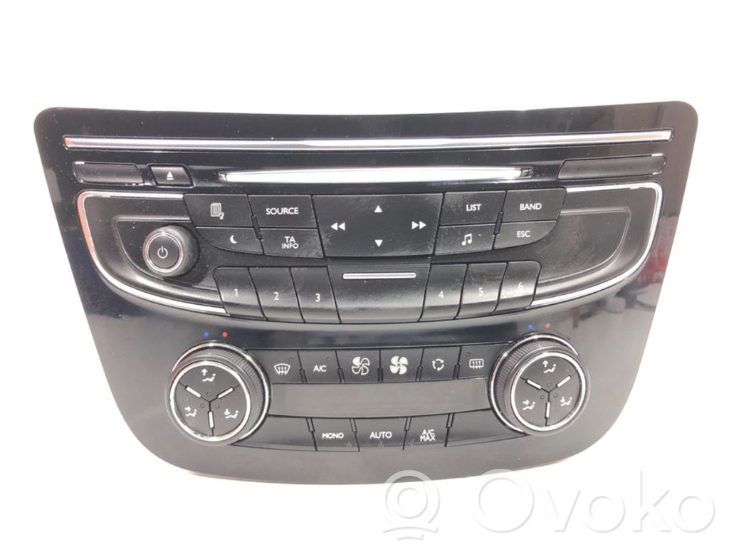 Peugeot 508 Head unit multimedia control 