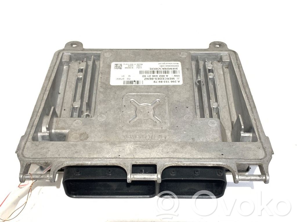 Mercedes-Benz A W169 Komputer / Sterownik ECU silnika 