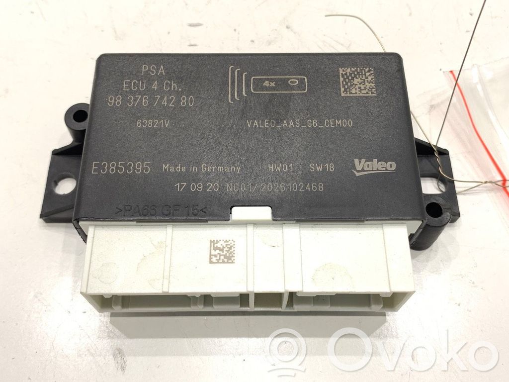 Opel Corsa F Parking PDC control unit/module 