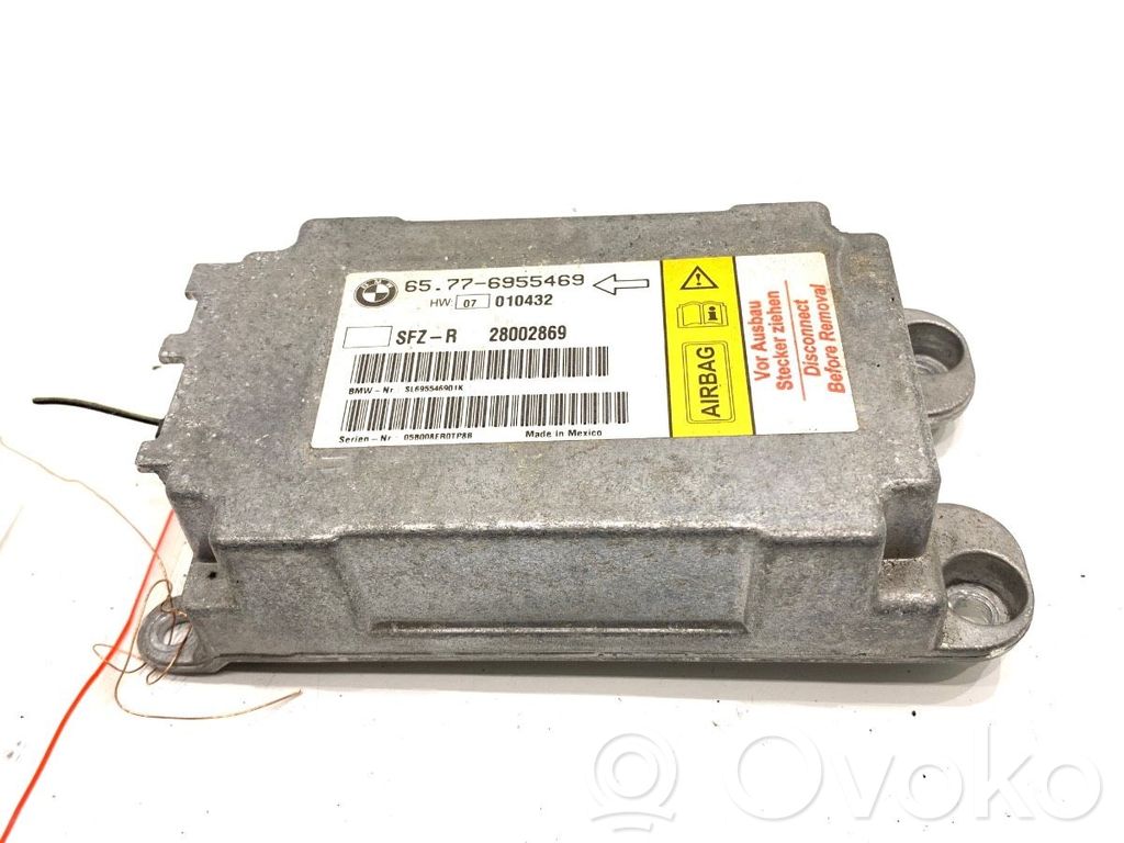 BMW 6 E63 E64 Sensor impacto/accidente para activar Airbag 