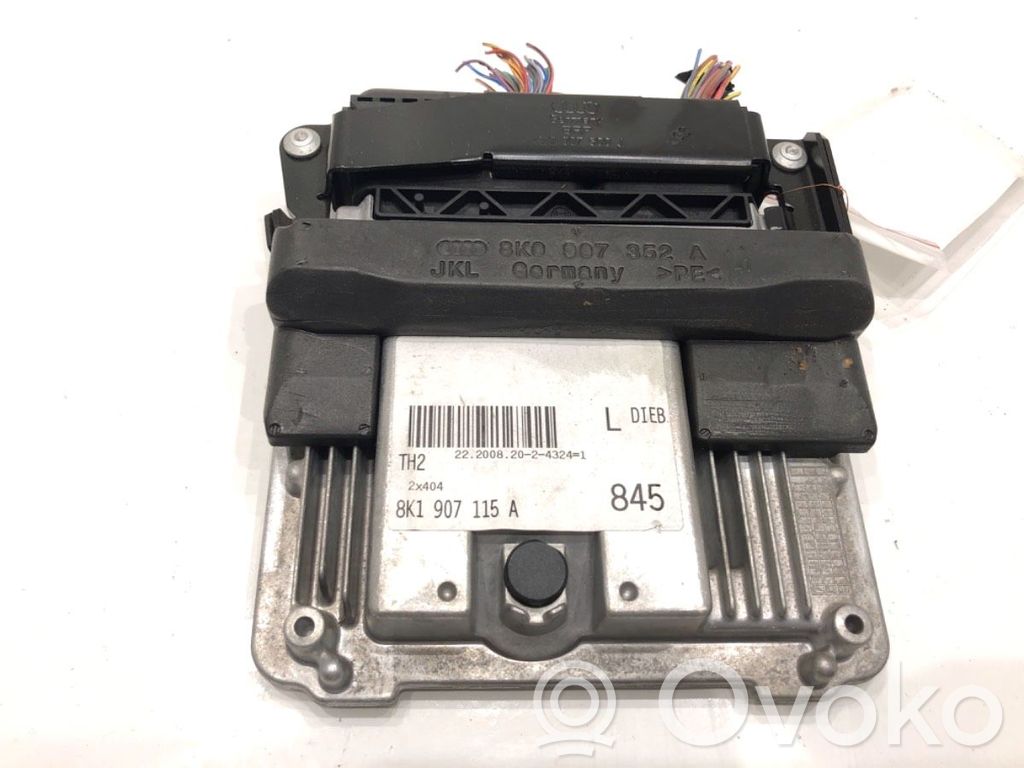 Audi A4 S4 B8 8K Unité de commande, module ECU de moteur 