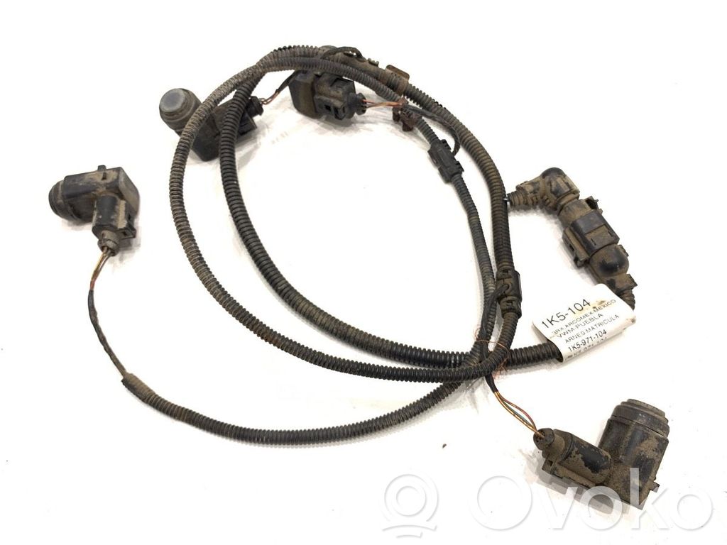 Volkswagen Jetta V Cableado del sensor de aparcamiento (PDC)