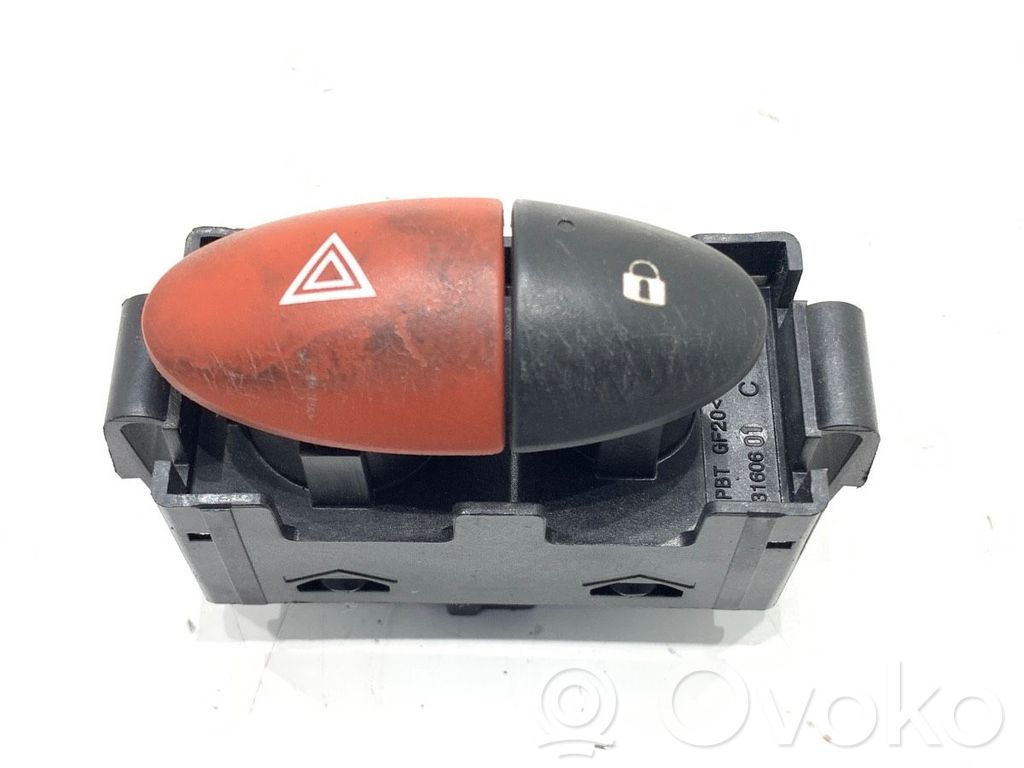 Hazard light switch