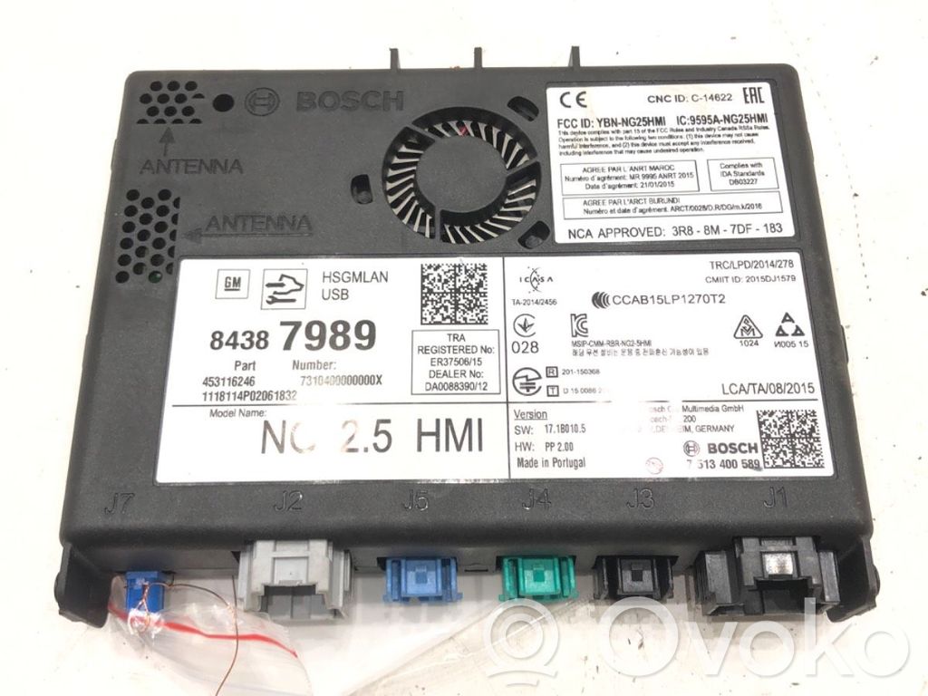 Opel Insignia B Other control units/modules 