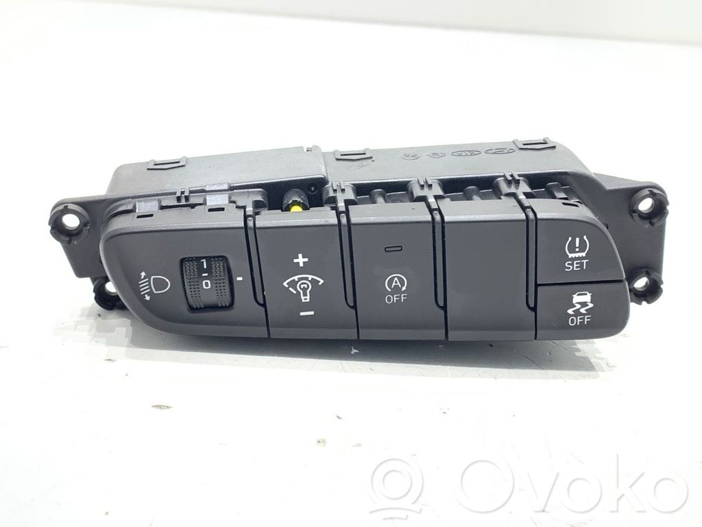 Hyundai i30 Interruptor de control de altura del faro delantero 