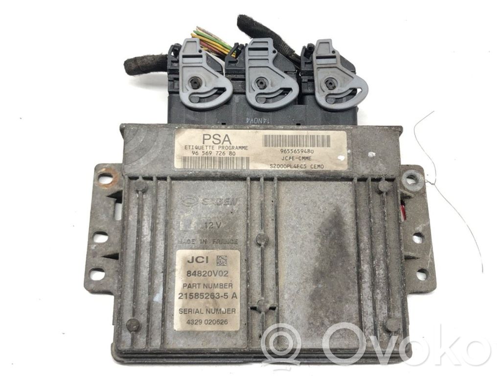 Peugeot 206 Engine control unit/module ECU 