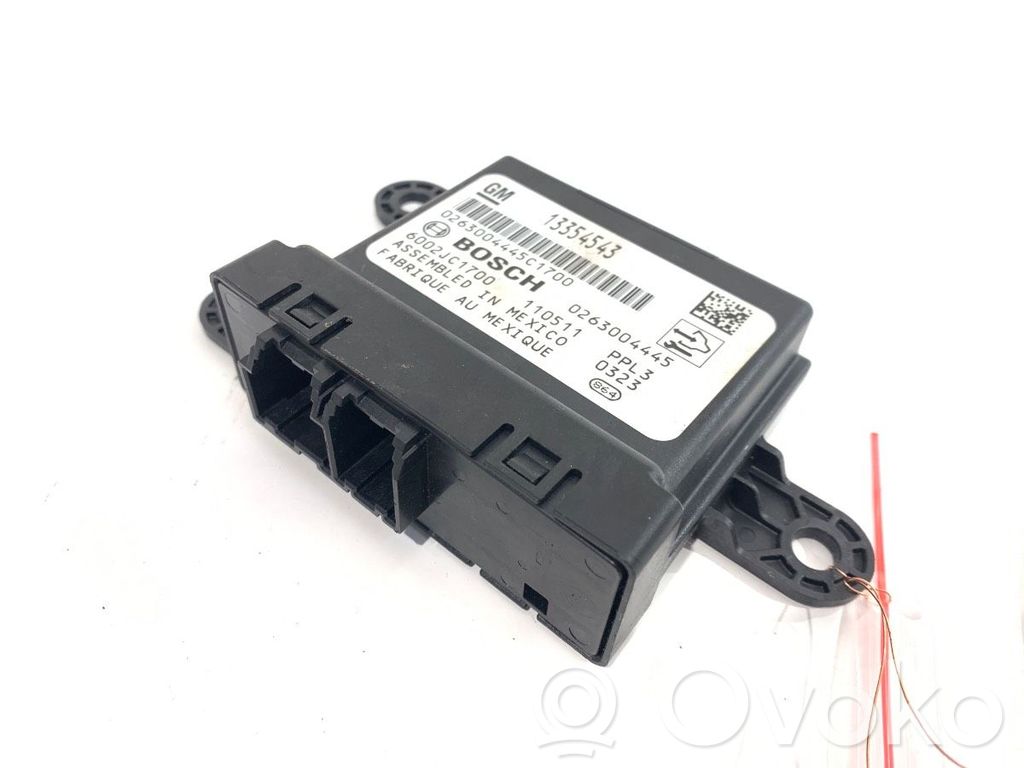Opel Astra J Parking PDC control unit/module 