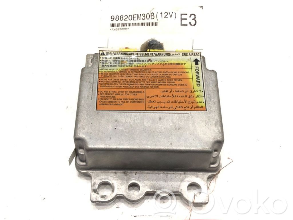 Nissan Tiida C11 Airbag deployment crash/impact sensor 