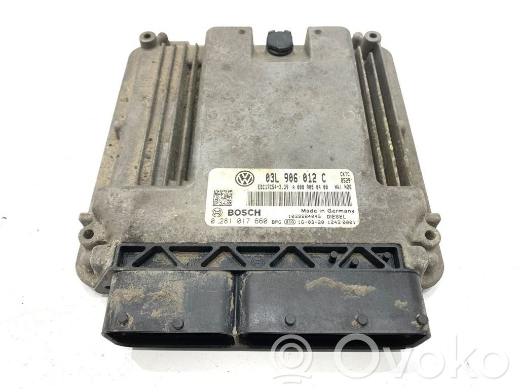 Volkswagen Crafter Engine control unit/module ECU 