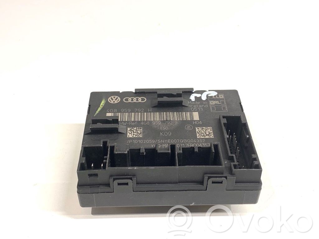 Audi A6 S6 C7 4G Other control units/modules 