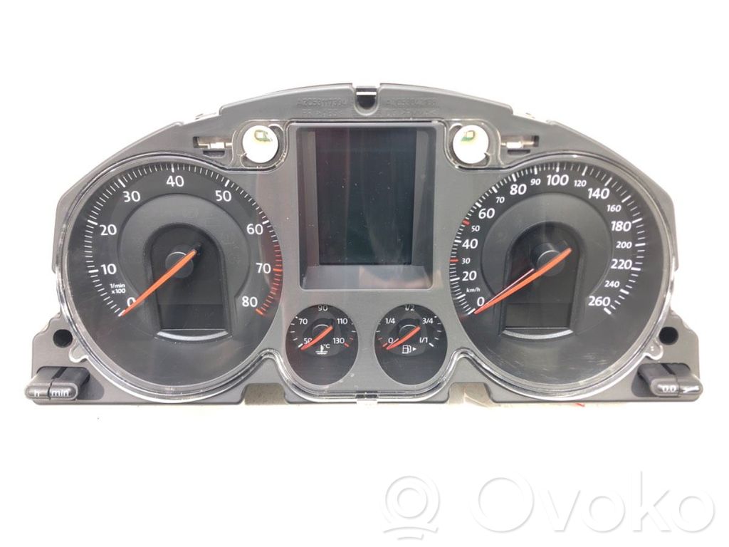 Volkswagen PASSAT B6 Nopeusmittari (mittaristo) 