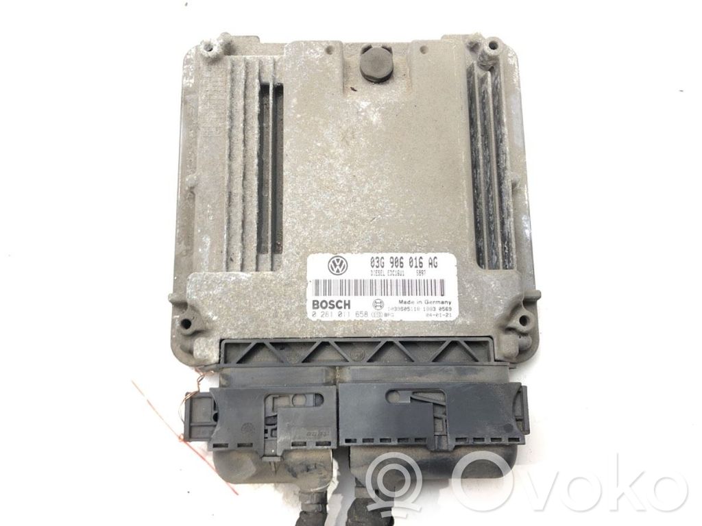 Skoda Octavia Mk2 (1Z) Engine control unit/module ECU 
