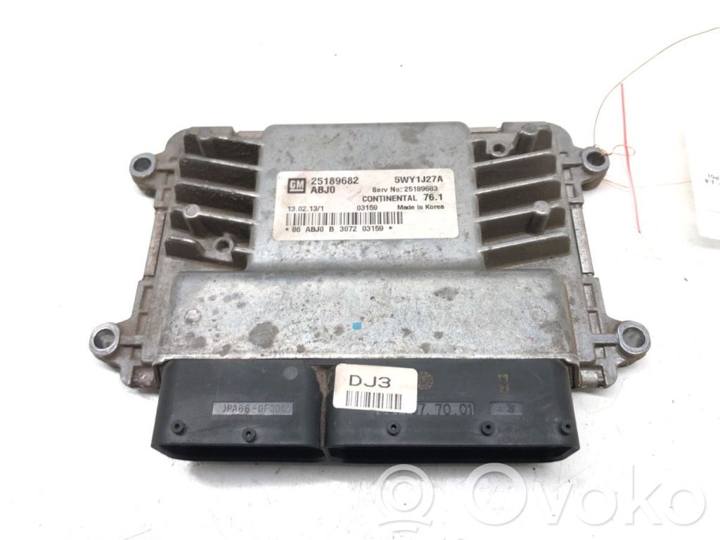 Chevrolet Cruze Unitate control motor/modul ECU 