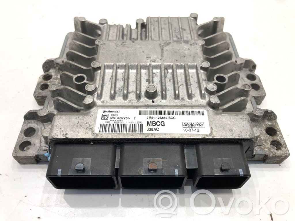 Engine control unit/module ECU   7M5112A650BCG