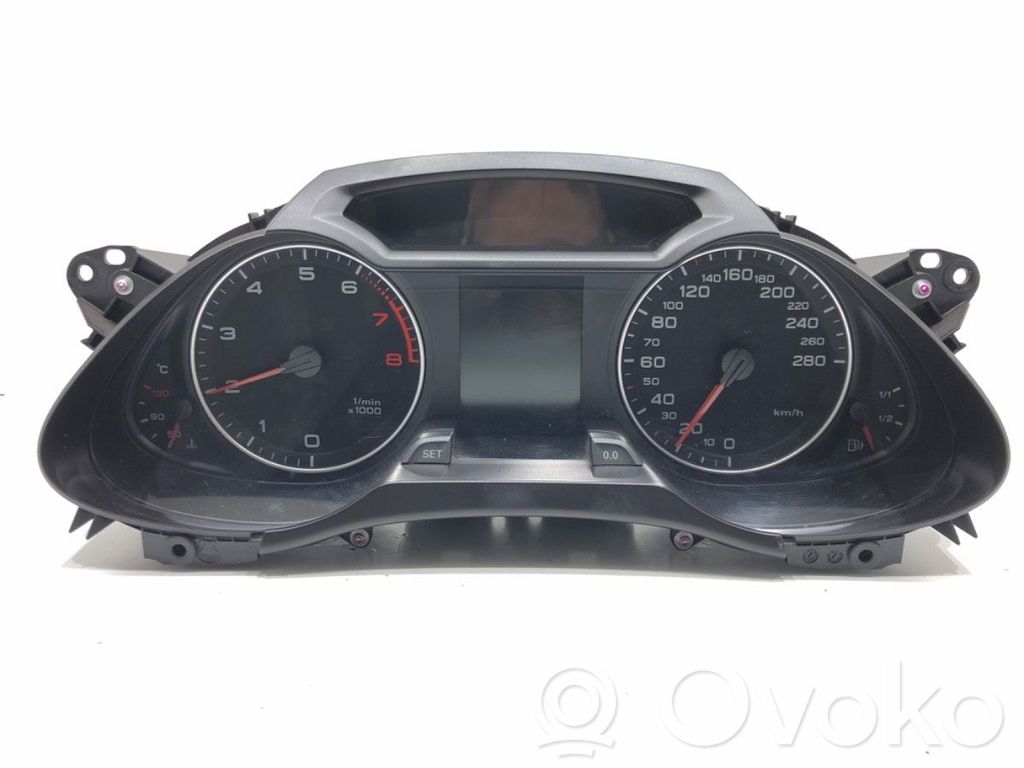 Audi A4 S4 B8 8K Nopeusmittari (mittaristo) 