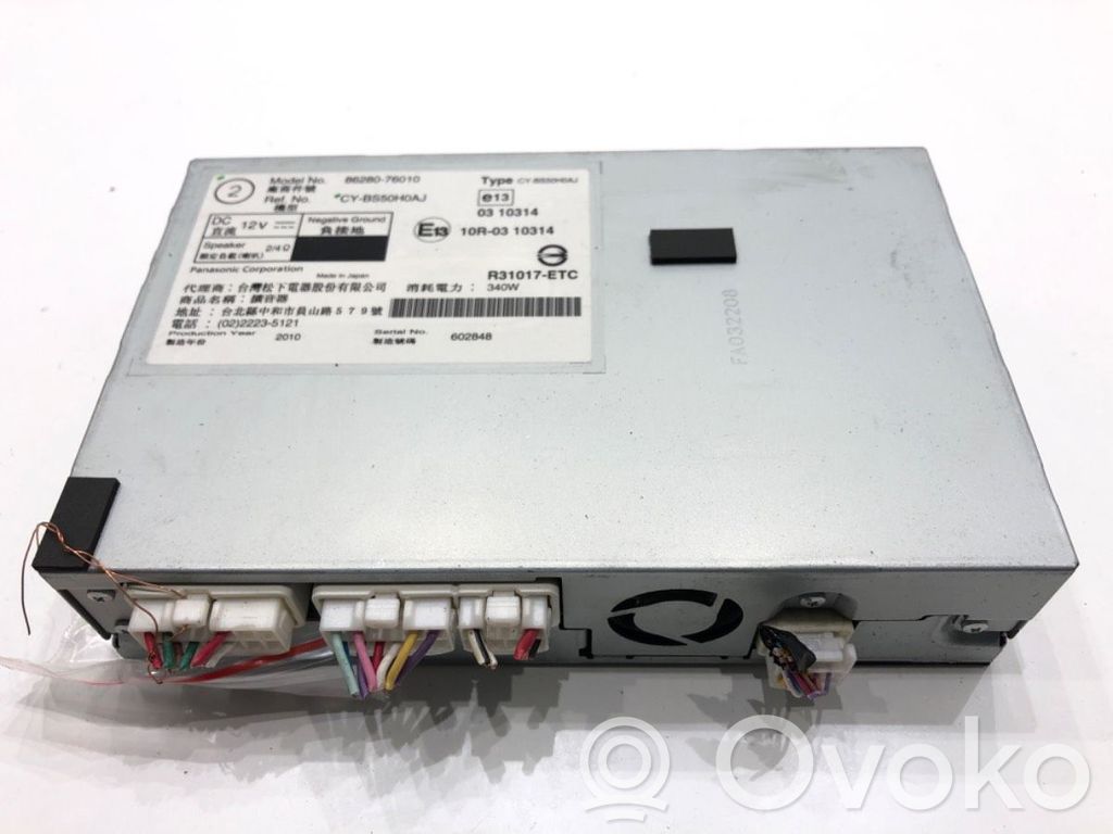 Lexus CT 200H Amplificador de sonido 