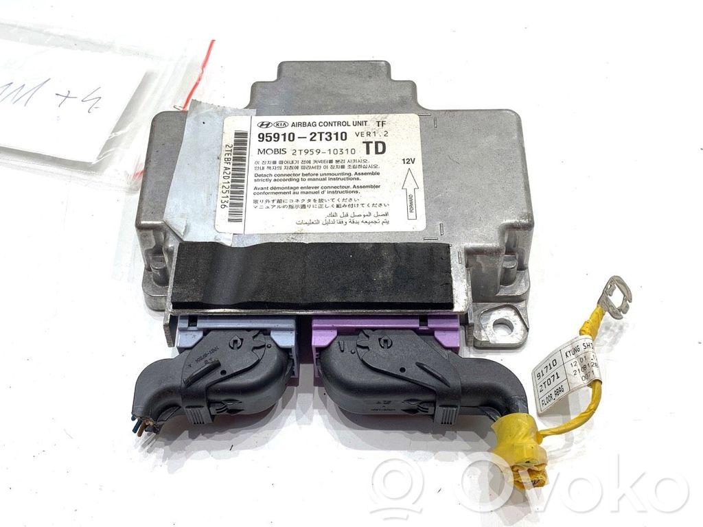KIA Optima Airbag deployment crash/impact sensor 