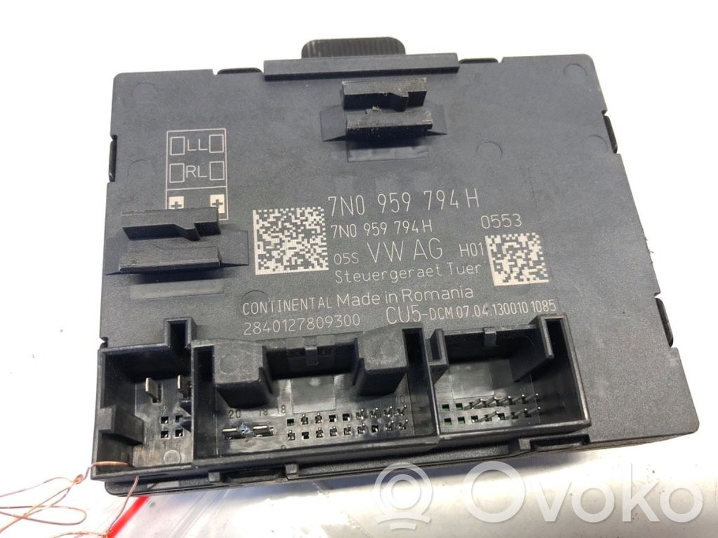 Volkswagen Sharan Other control units/modules 