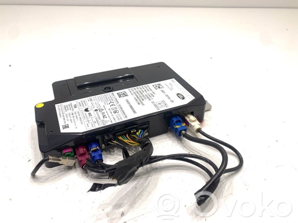Other control units/modules   J9C370718CY