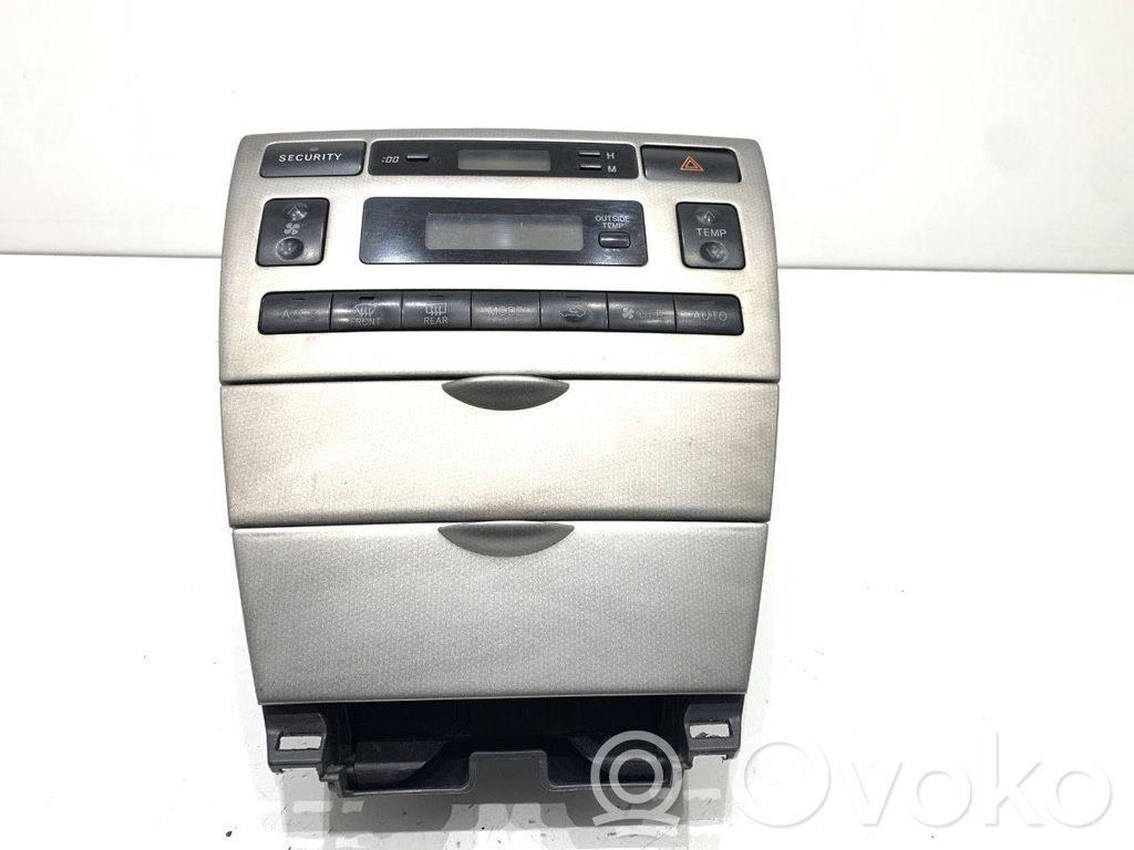 Toyota Corolla Verso E121 Interruptor de control del ventilador interior 