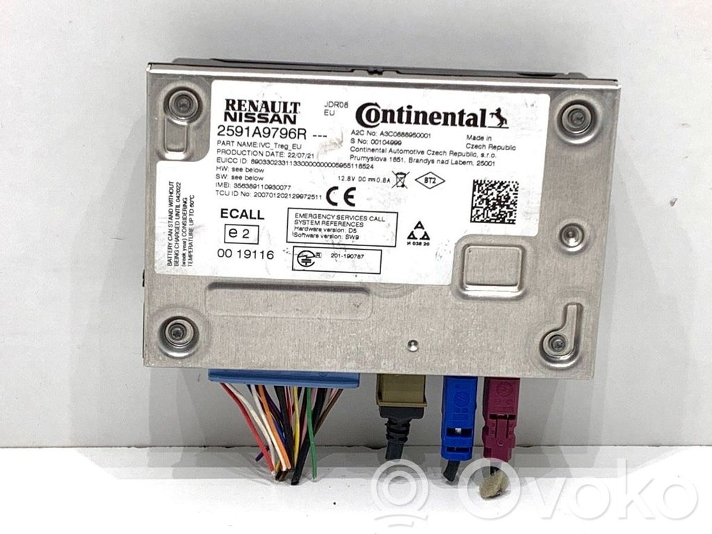 Renault Arkana Other control units/modules 